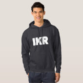 IKR | Sweat - shirt à capuche de l'affichage de te (Devant entier)