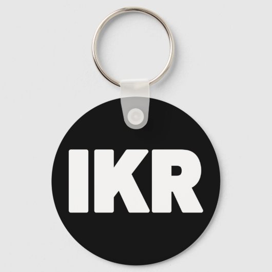 IKR | Text Slang Sleutelhanger (Voorkant)