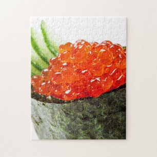 Ikura (Salmon Roe) Gunkan Maki Sushi Legpuzzel