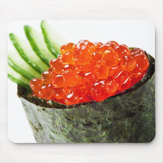 Ikura (Salmon Roe) Gunkan Maki Sushi Muismat (Voorkant)