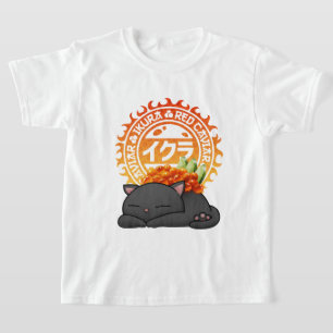 Ikura Salmon Roe Sushi Cat T-shirt