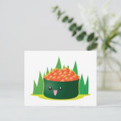 Ikura Sushi Briefkaart (Staand voorkant)