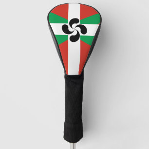 Ikurrina met Lauburu symbool Golfheadcover