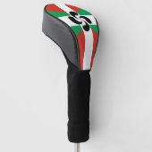 Ikurrina met Lauburu symbool Golfheadcover (Schuin)