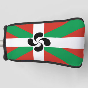 Ikurrina met Lauburu symbool Golfheadcover