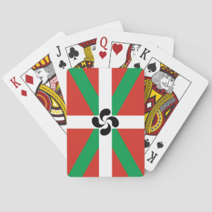 Ikurriña met Lauburu-symbool Pokerkaarten