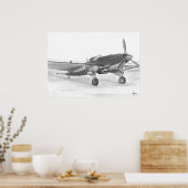 IL2 Sturmovik afbeelding Poster (Keuken)