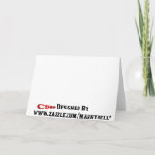 Il a la carte levée (Dos)