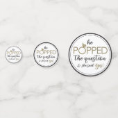 Il a posé la question Pack de confettis (Devant)
