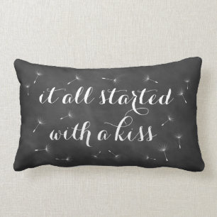 Il a tout commencé par un coussin de baiser