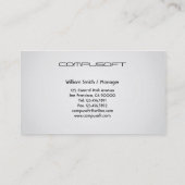 IL conseiller - cartes de visite (Dos)