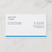 IL conseiller - cartes de visite (Dos)