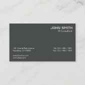 IL conseiller - cartes de visite (Dos)