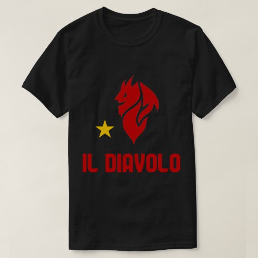 Il Diavolo milan T-shirt (Design voorkant)