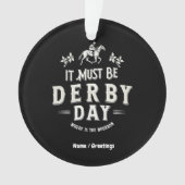 Il Doit Être Derby Day Nice Casquette Où Bourbon (devant)