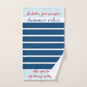 "Il Dolce Far Niente" Bad Handdoek (Handdoek)