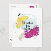 Il dolce far niente briefkaart (Voorkant / Achterkant)