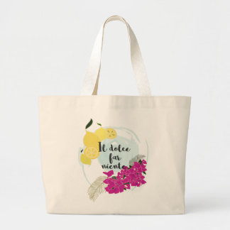 Il dolce far niente grote tote bag