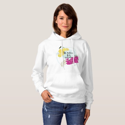 Il dolce far niente hoodie (Voorkant volledig)