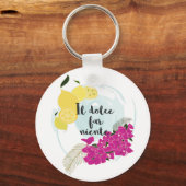 Il dolce far niente sleutelhanger (Voorkant)