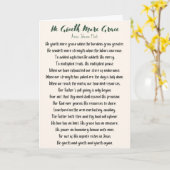 Il Donne Plus De Grace Carte Pliée (Fleur jaune)