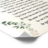 Il Donne Plus De Grace Matte Poster (Coin)