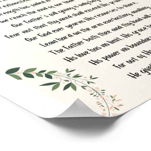 Il Donne Plus De Grace Matte Poster (Coin)