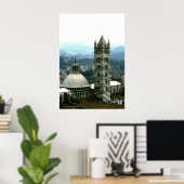 Il Duomo, Siena, Italië | Afdrukken Poster (Thuiskantoor)