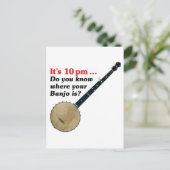 Il est 22 h ... Carte postale (Debout devant)