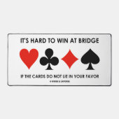 Il est difficile de gagner au pont si les cartes n (Recto)