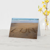 IL EST ÉCRIT "AVEZ DU PLAISIR" CARTE DE RETRAITE (Fleur jaune)