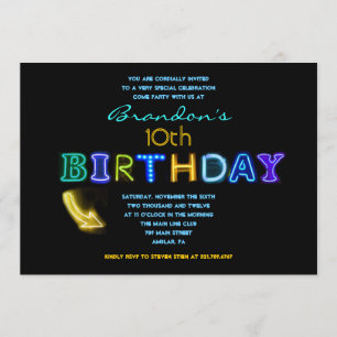 IL est ÉLECTRIQUE ! 10ème invitation de fête