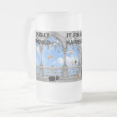 Il Est Finalement Arrivé Flying Pigs Mug (Devant gauche)