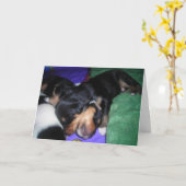 IL EST LOURD, IL EST MON FRÈRE. CARTE D'ANNIVERSAI (Fleur jaune)