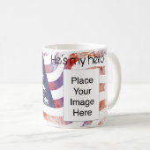 Il est mon héros ! tasse (Devant droit)