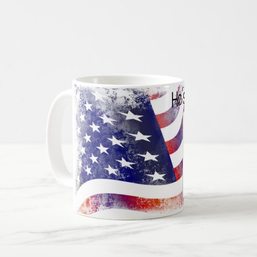 Il est mon héros ! tasse (Devant gauche)