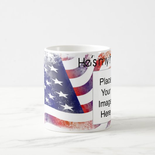 Il est mon héros ! tasse (Centre)