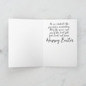 Il est ressuscité Carte de Pâques (Intérieur)