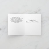 Il est ressuscité Carte de Pâques (Intérieur)