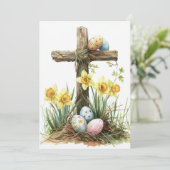 Il Est Ressuscité Carte De Voeux Régilious, Jour D (Debout devant)