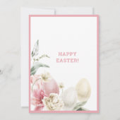 Il Est Ressuscité | Croix d'aquarelle | Carte Pâqu (Dos)