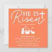 Il est ressuscité Invitation à la célébration de P (Devant)