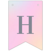 Il est ressuscité Pastel Drapeaux de Bunting Décor (Troisième drapeau)