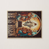 Il est ressuscité Puzzle de Pâques (Horizontal)