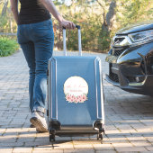 Il Est Ressuscité Stickers Pâques Rose Floral (Valise Insitu)