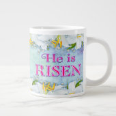 Il est RISEN 20 Oz Jumbo Coffee Mug (Droite)