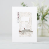 Il Est Risqué Carte De Pâques (Debout devant)