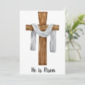 Il Est Risqué Carte De Vacances De Pâques (Debout devant)