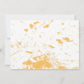 Il Est Risqué Script Photo Moderne Carte Pâques (Dos)