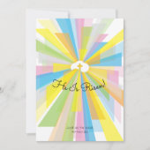 Il Est Risqué Service Pâques Invitations (Devant)